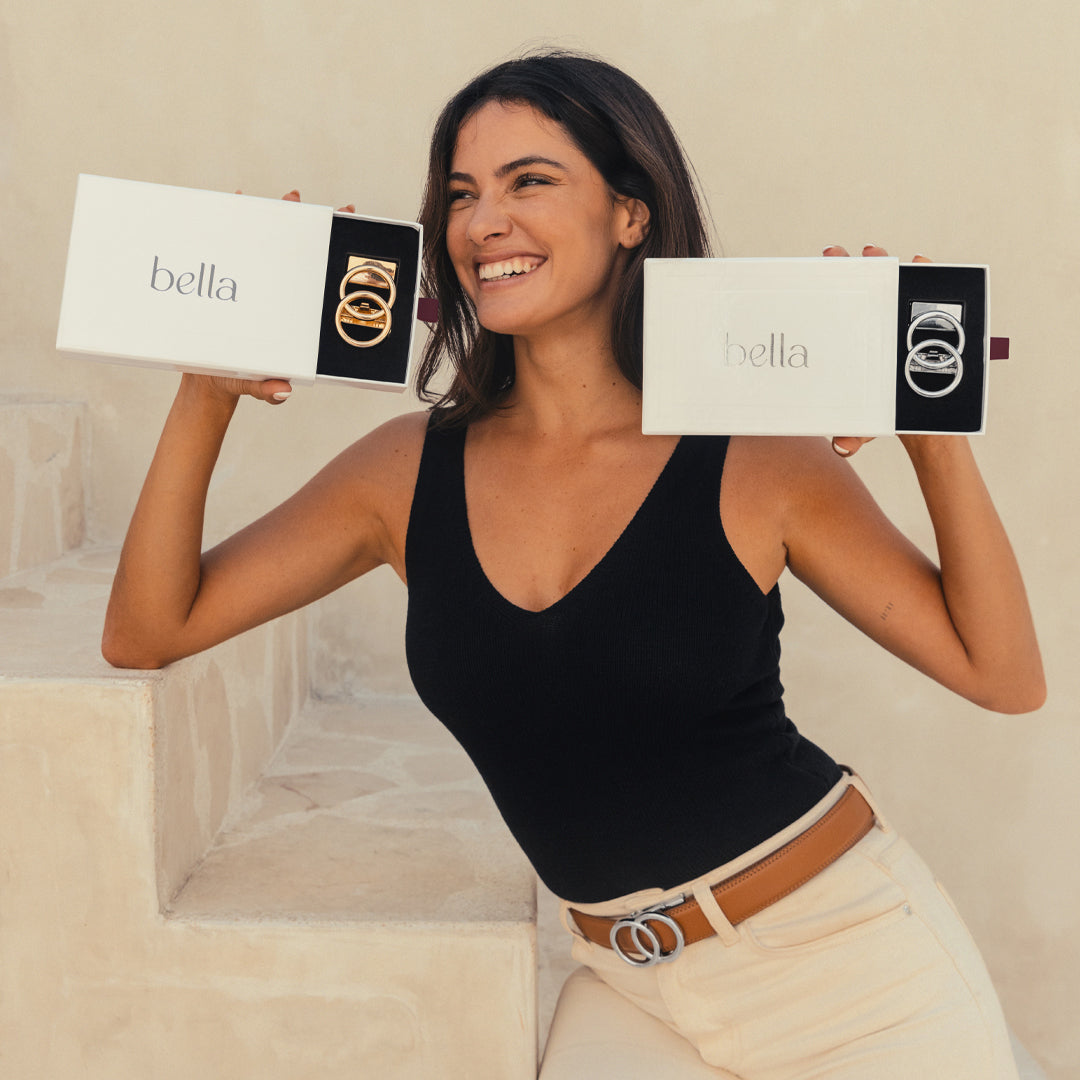 Modern Belt - Zwart (vegan)