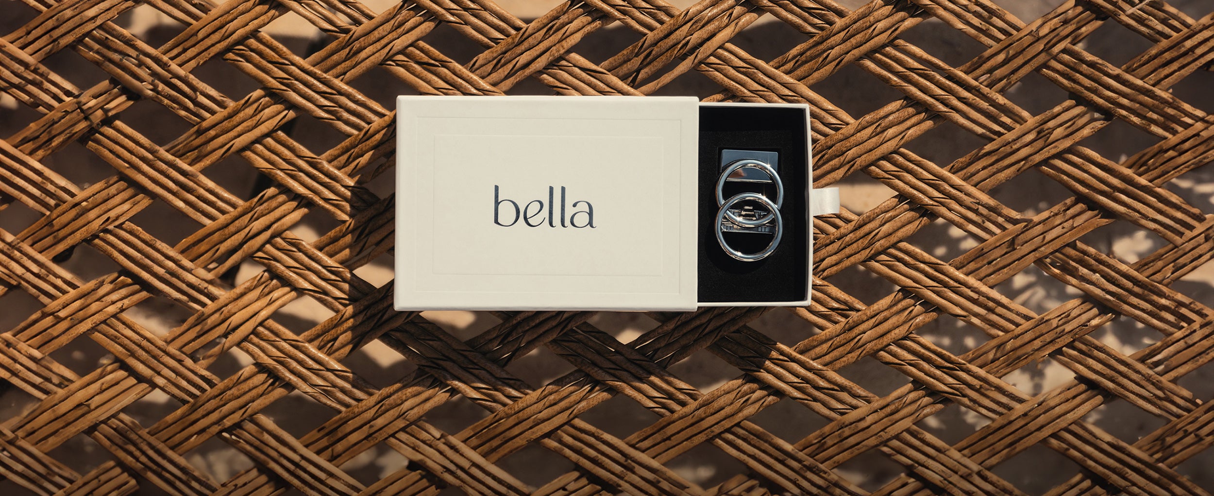 Bella belt silver buckle