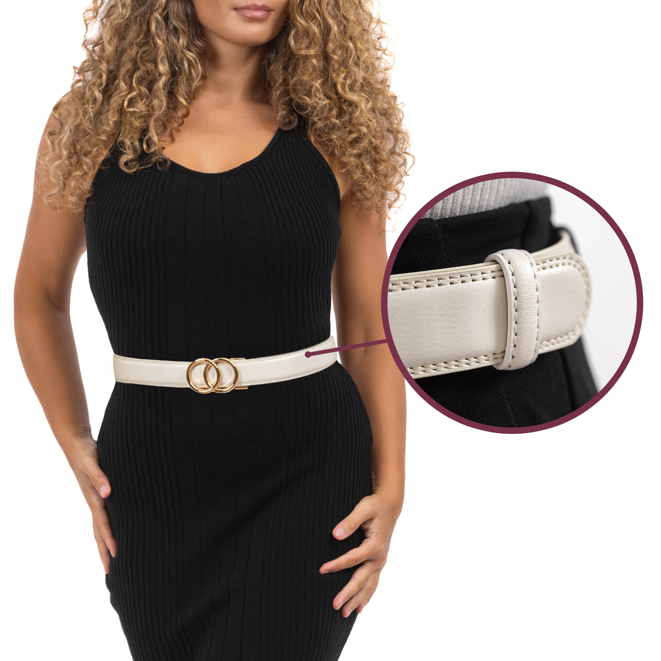 Modern Belt - Wit