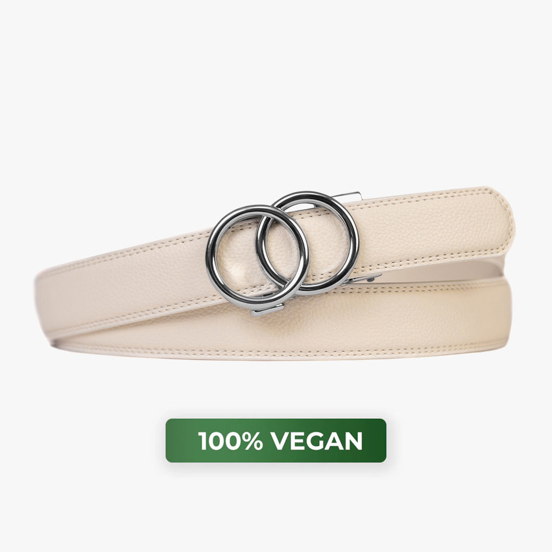 Modern Belt - Wit (vegan)