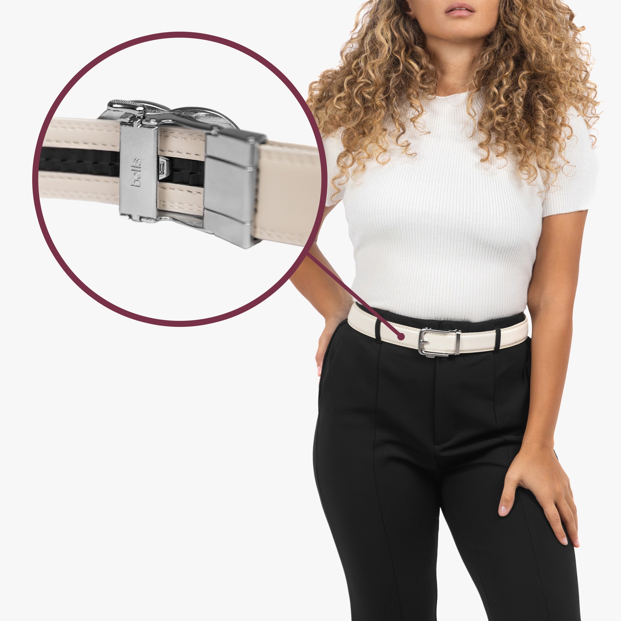 Classic Belt - Wit
