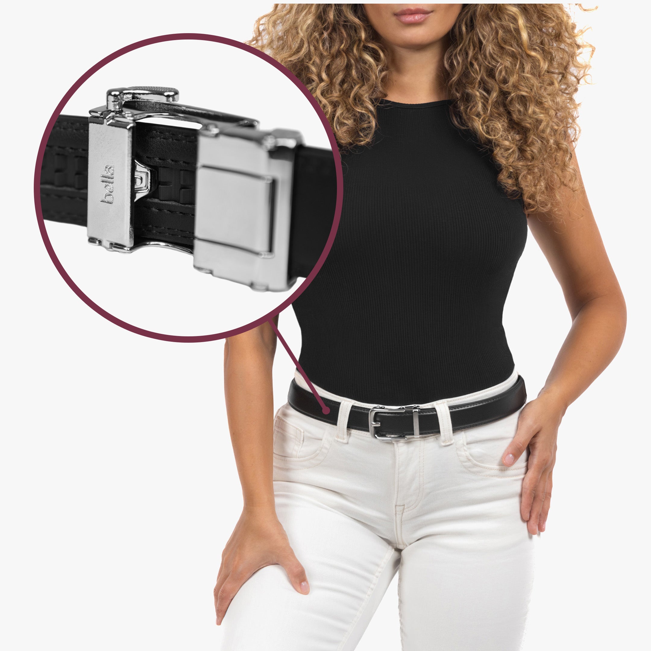 Classic Belt - Zwart (vegan)