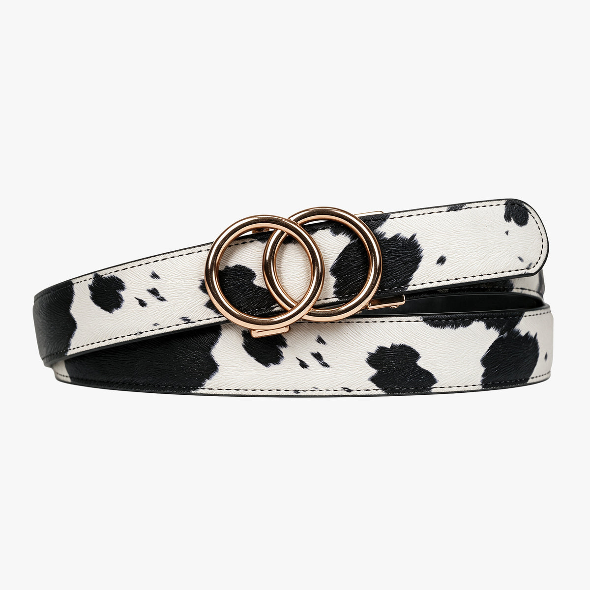 Modern Belt - Cow Black