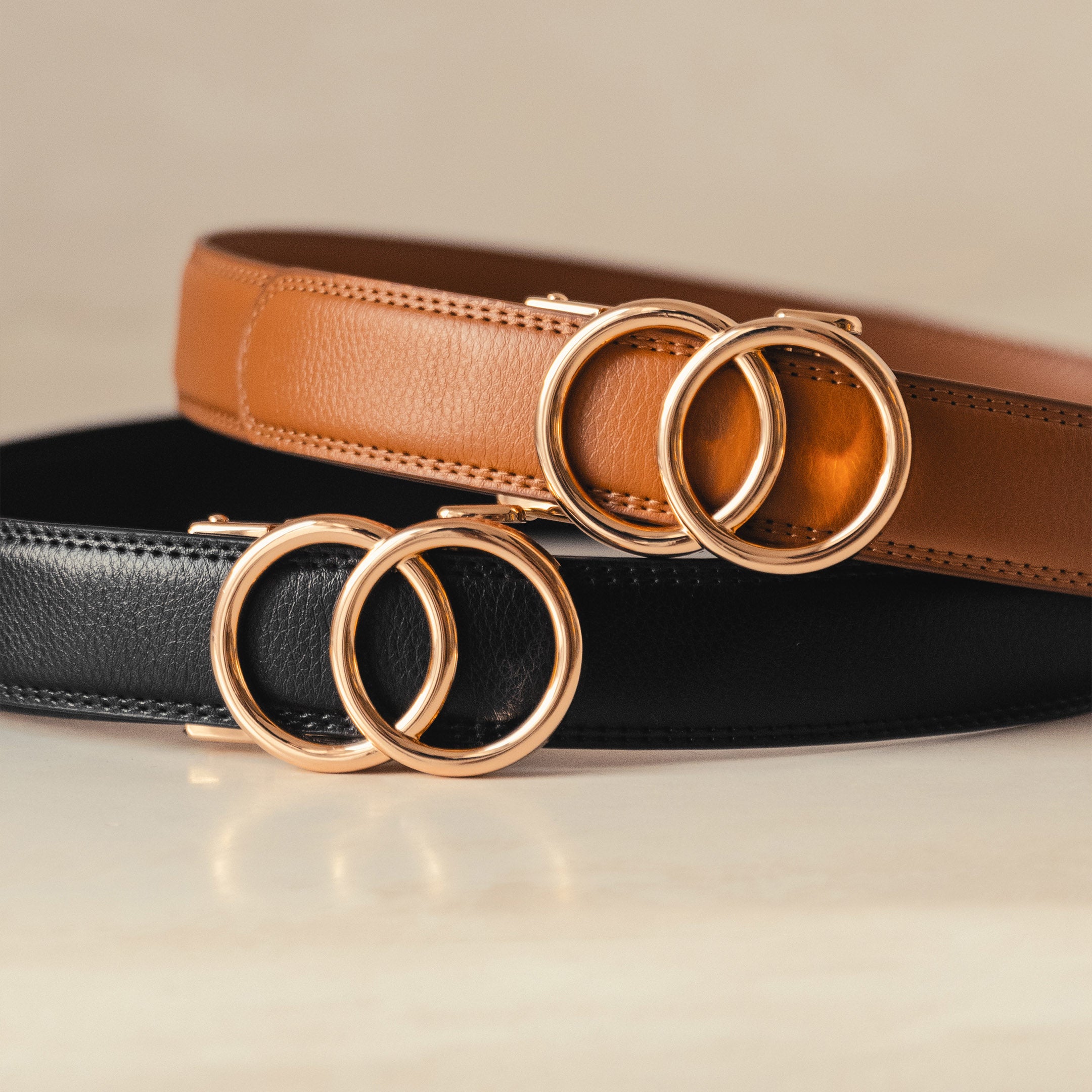 double circle belt