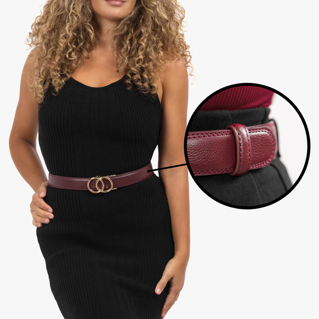 Modern Belt - Bordeaux