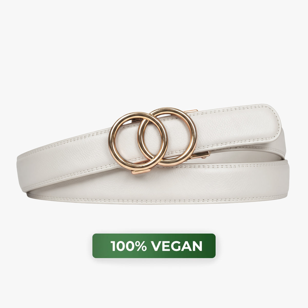 Modern Belt - Wit (vegan)