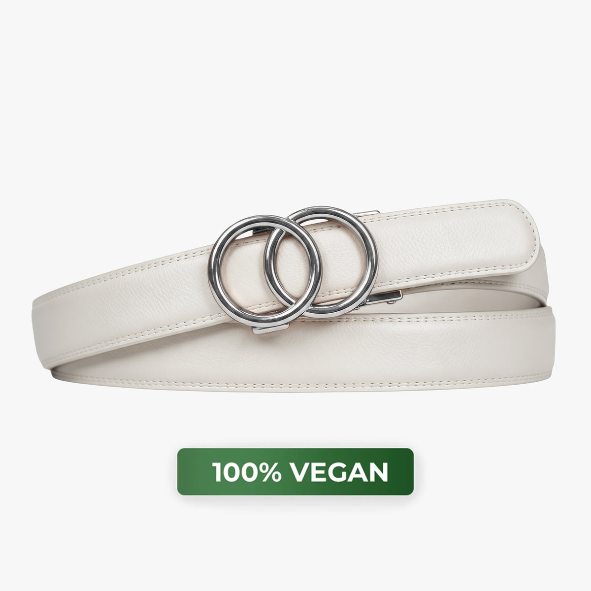 Modern Belt - Wit (vegan)